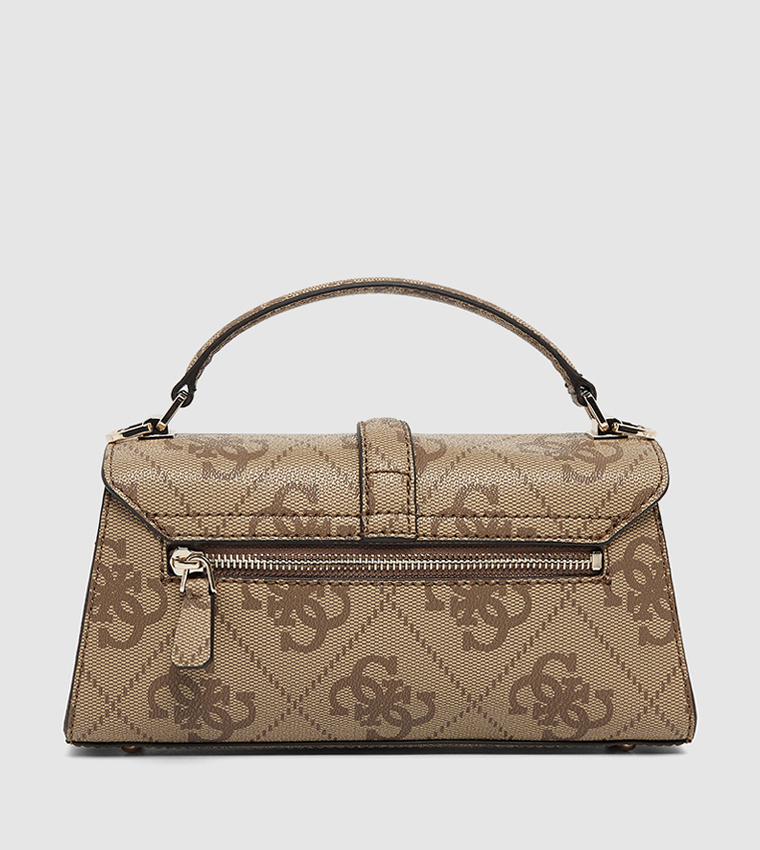 QUEENSLAND Monogram Patterned Top Handle Bag