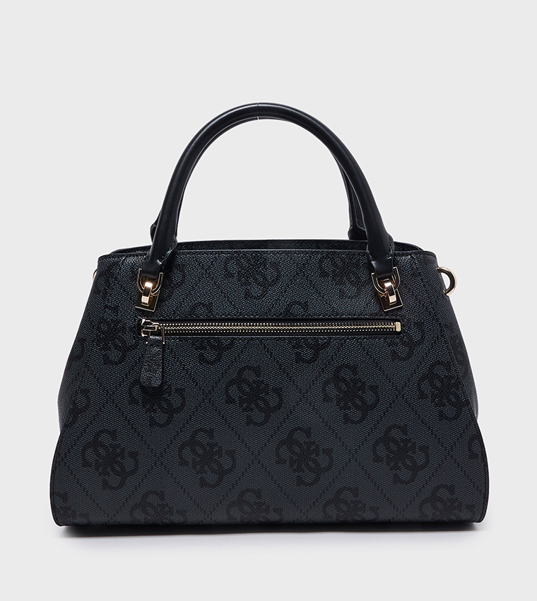 NOELLE II LUXURY Logo Patterned Satchel Bag