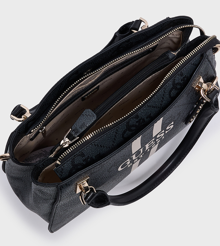 NOELLE II LUXURY Logo Patterned Satchel Bag