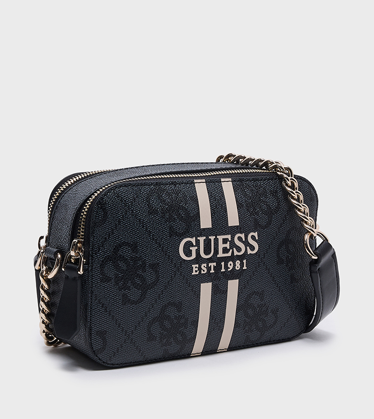 NOELLE II Logo Patterned Camera Bag