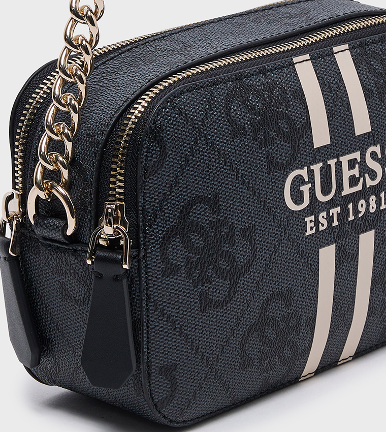 NOELLE II Logo Patterned Camera Bag