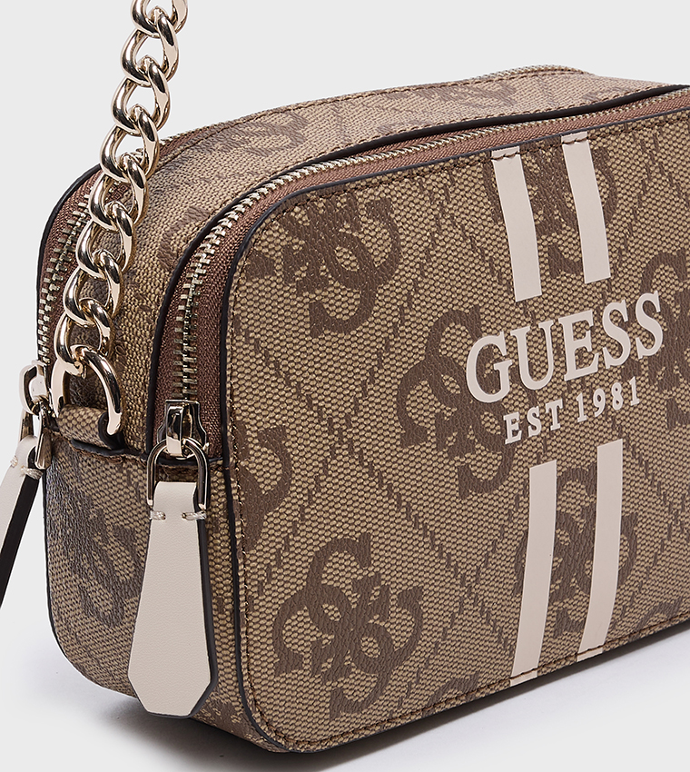 NOELLE II Logo Patterned Camera Bag