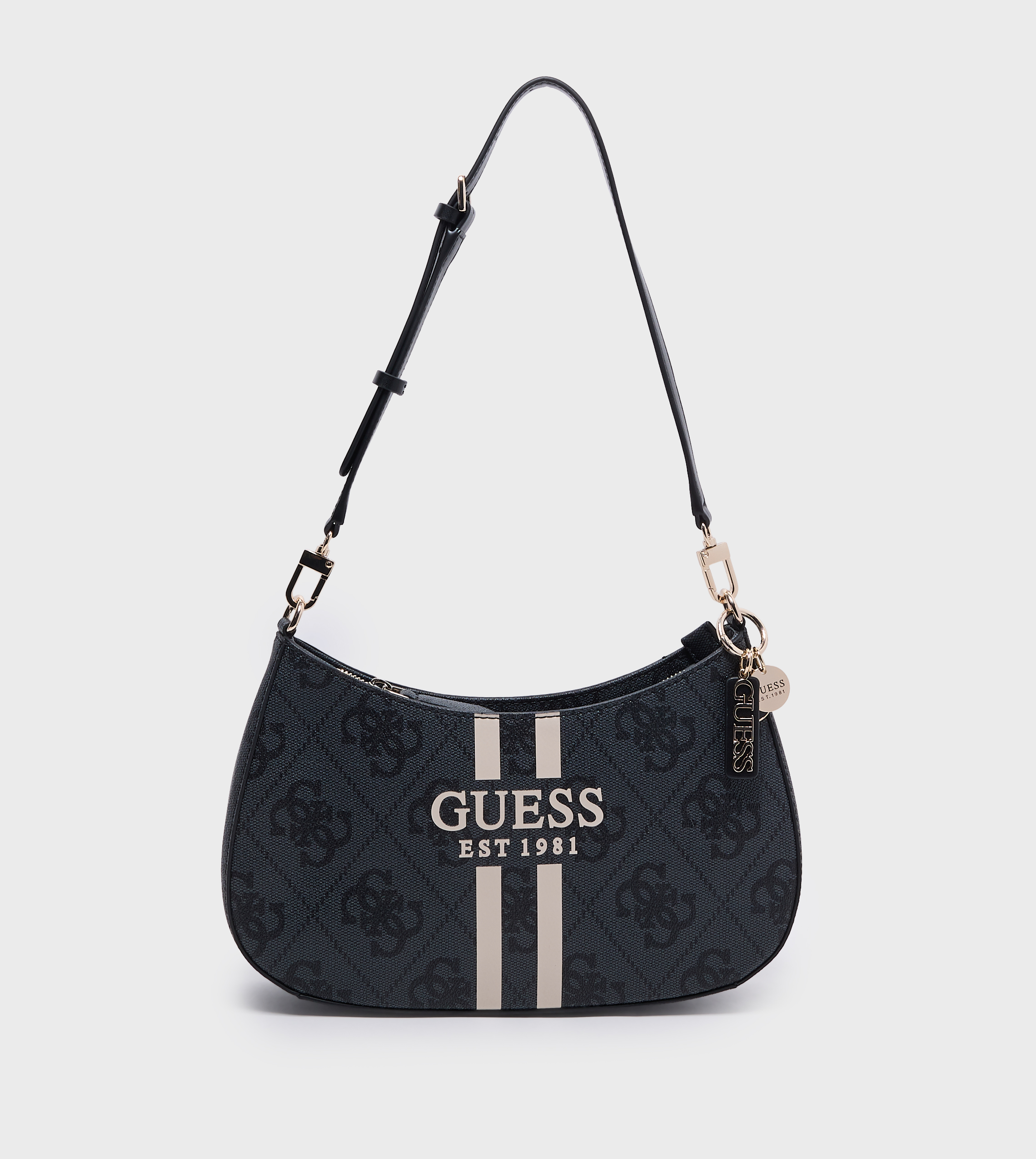 NOELLE II Logo Patterned Shoulder Bag
