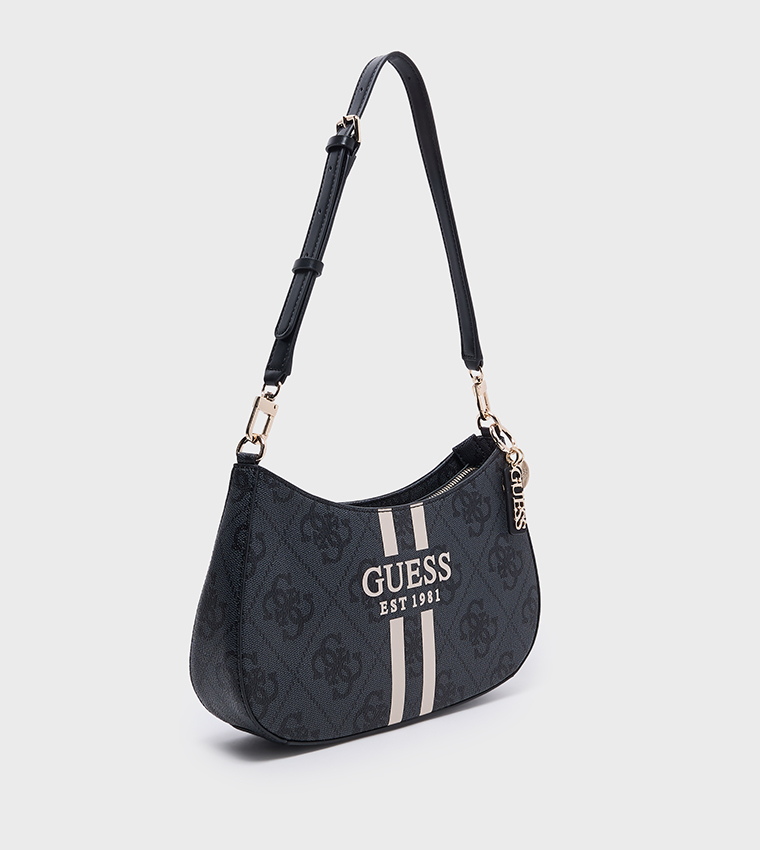 NOELLE II Logo Patterned Shoulder Bag