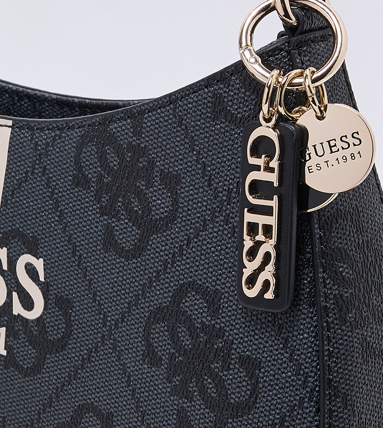 NOELLE II Logo Patterned Shoulder Bag