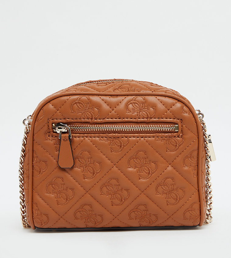 ADELASIA Logo Embroidered Crossbody Bag