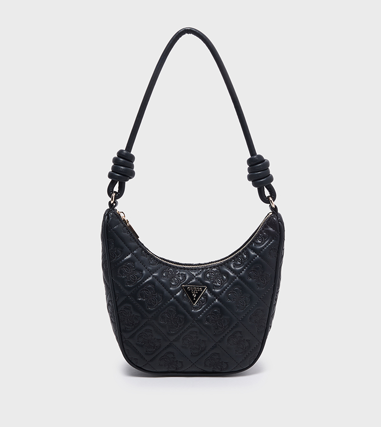 ADELASIA Debossed Shoulder Bag