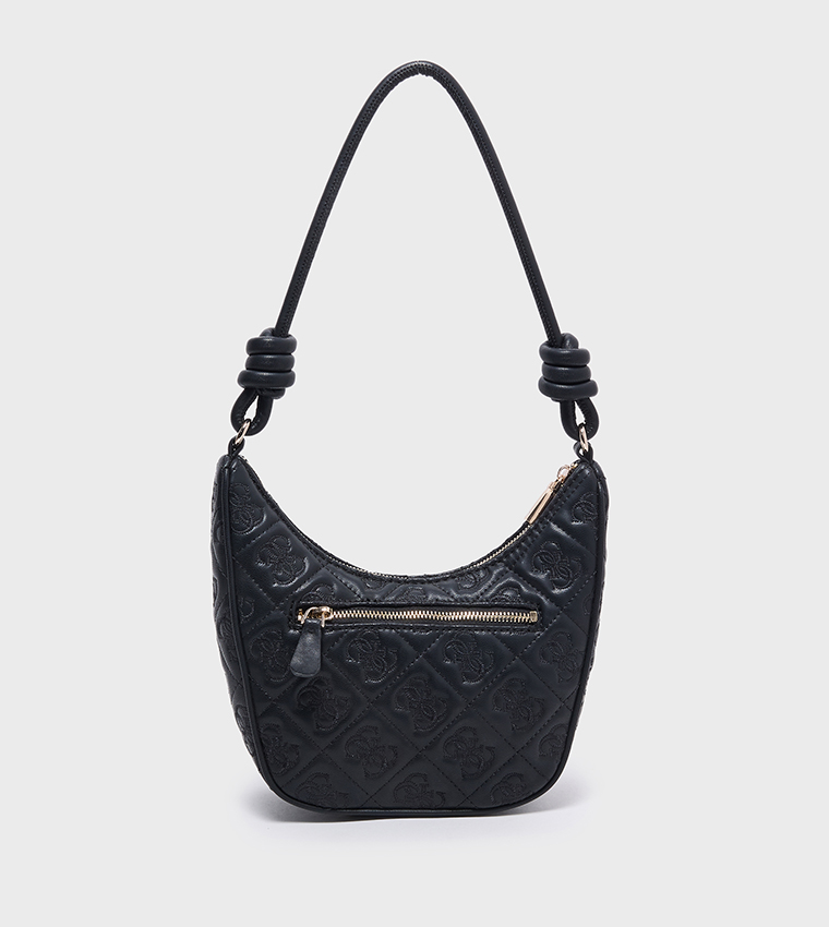 ADELASIA Debossed Shoulder Bag