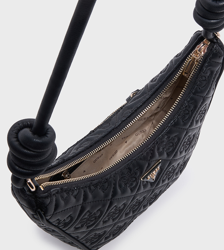 ADELASIA Debossed Shoulder Bag