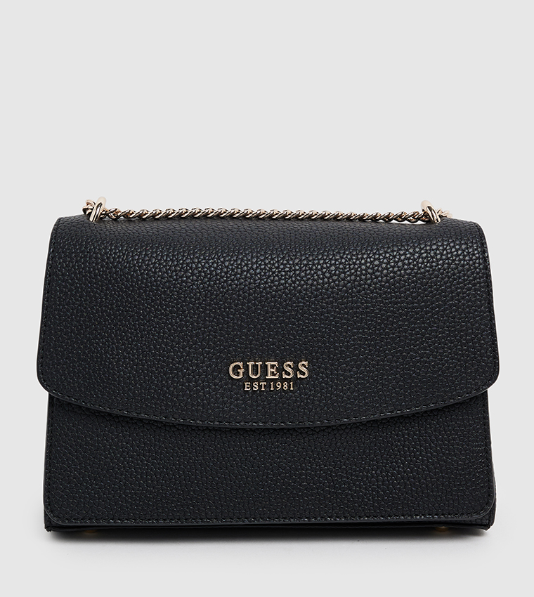 CALISTA Textured Flap Convertible Crossbody Bag