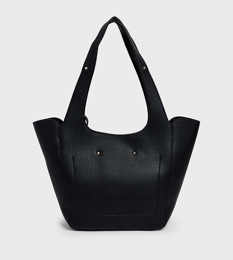 CALISTA Textured 2-in-1 Tote Bag