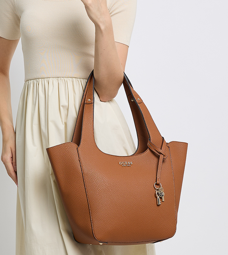 CALISTA Textured 2-in-1 Tote Bag