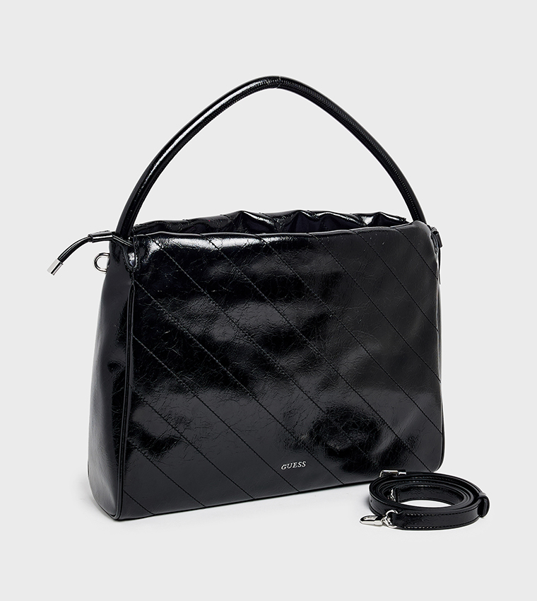AMYS Glossy Drawstring Tote Bag