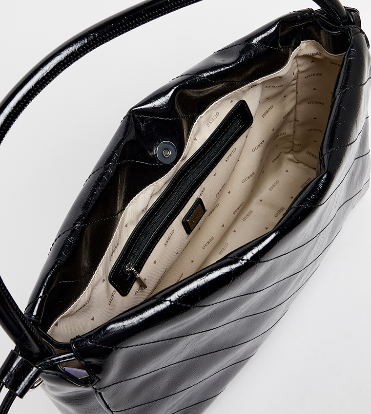 AMYS Glossy Drawstring Tote Bag