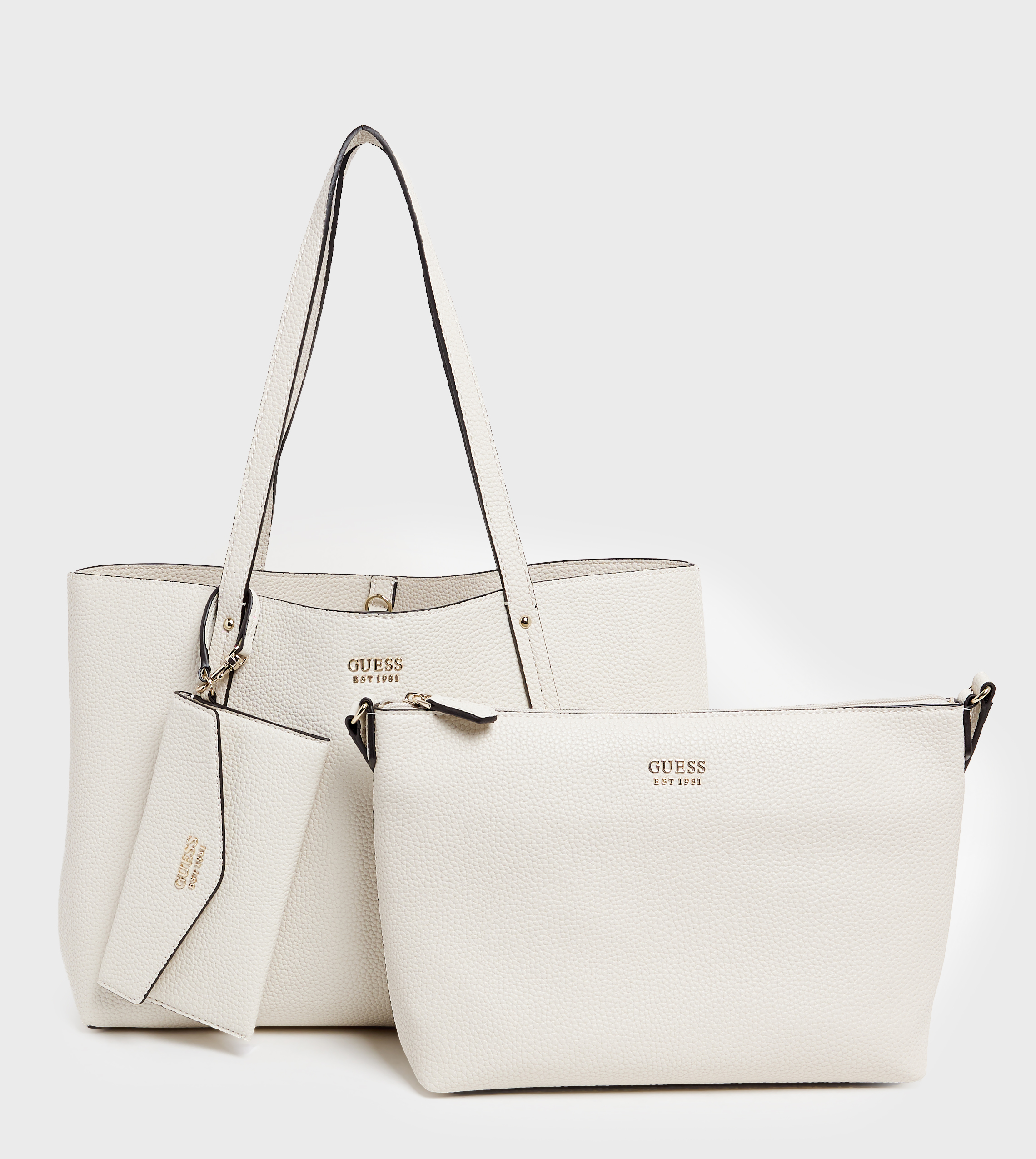 BRENTON Textured Tote Bag Set