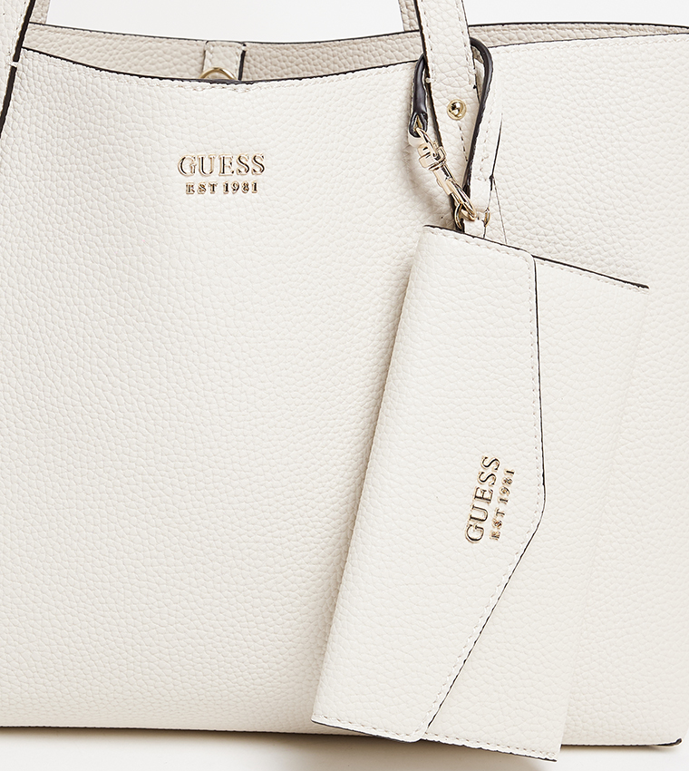 BRENTON Textured Tote Bag Set