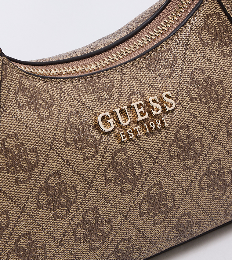 CALISTA Logo Patterned Shoulder Bag