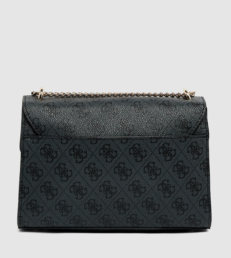 CALISTA Monogram Patterned Convertible Crossbody Bag