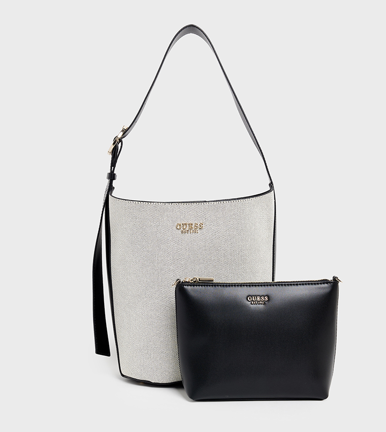 NICOLETTE Textured Bucket Bag