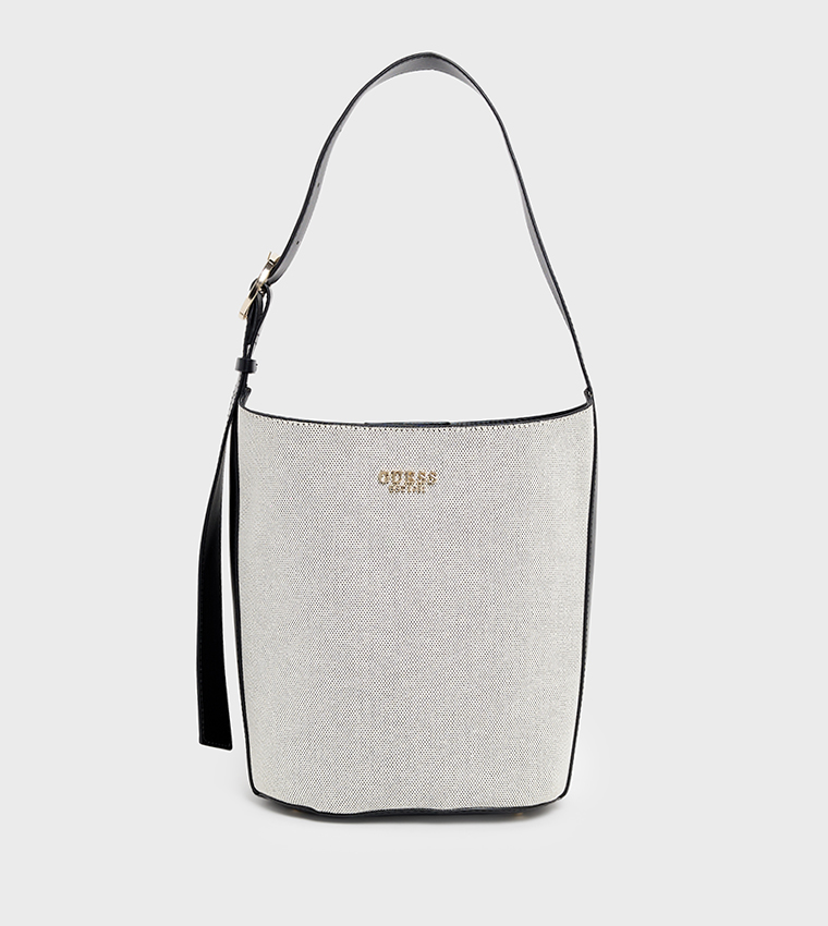 NICOLETTE Textured Bucket Bag