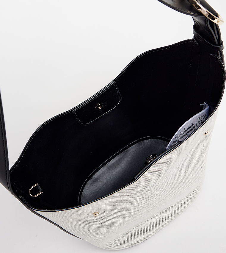 NICOLETTE Textured Bucket Bag