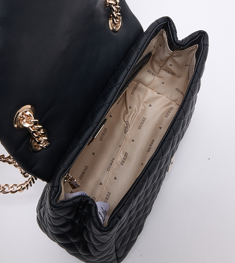 EVERLEE Embellished Flap Convertible Crossbody Bag
