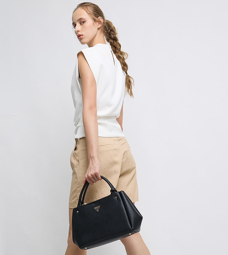 TALENT Textured Satchel Bag