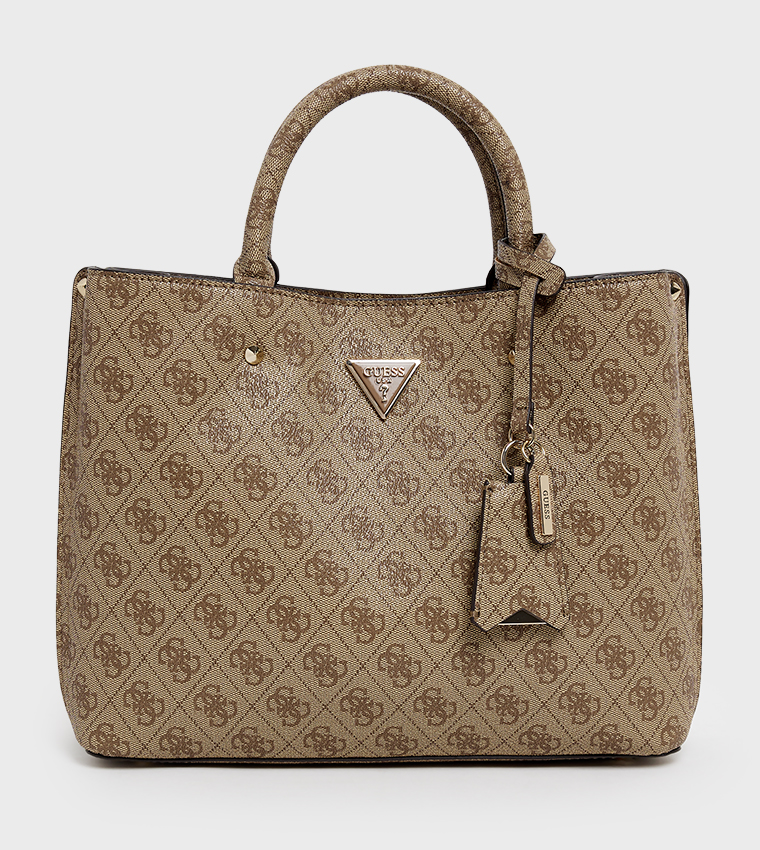 MERIDIAN II GIRLFRIEND Logo Printed Tote Bag