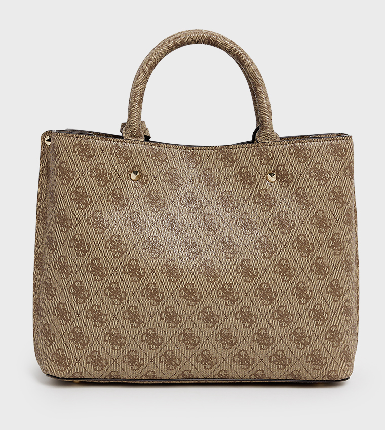MERIDIAN II GIRLFRIEND Logo Printed Tote Bag