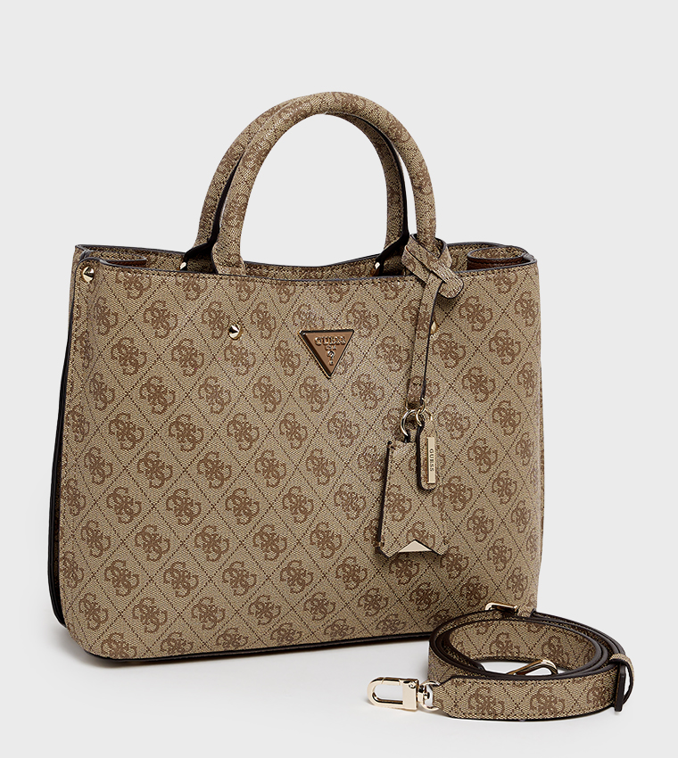 MERIDIAN II GIRLFRIEND Logo Printed Tote Bag
