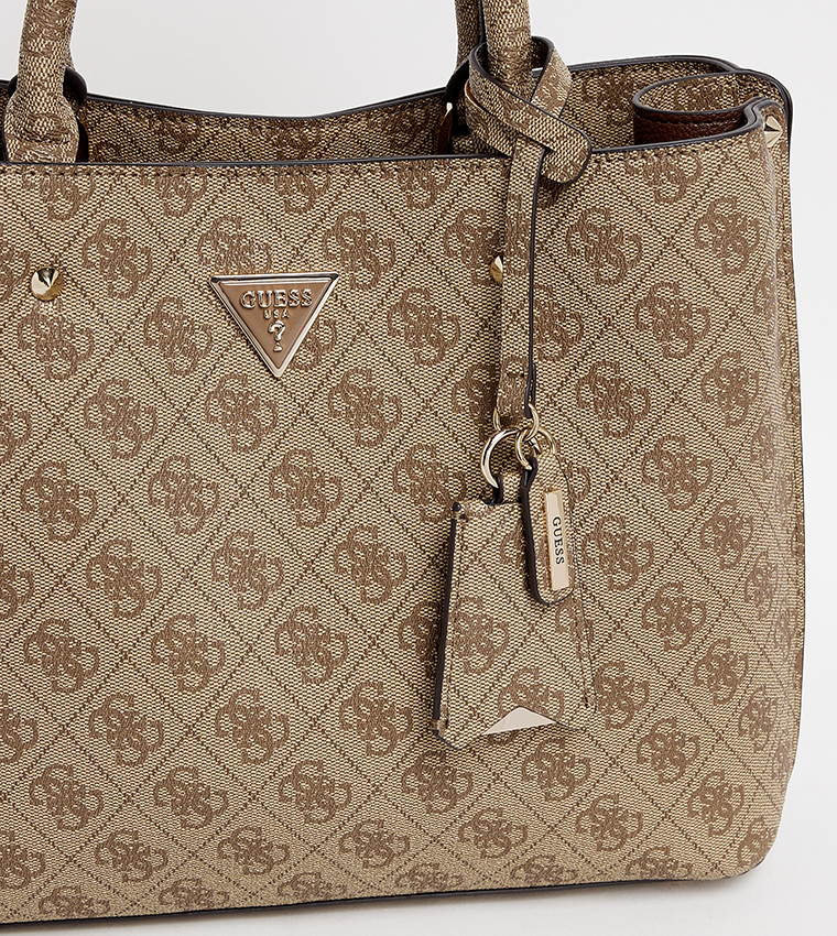 MERIDIAN II GIRLFRIEND Logo Printed Tote Bag