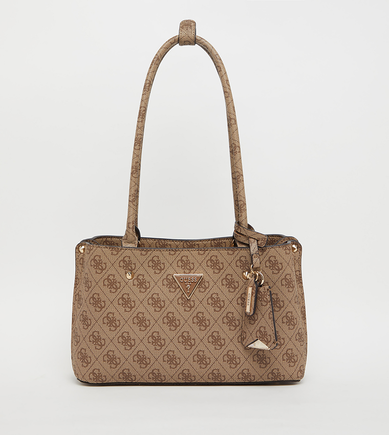 MERIDIAN II Logo Patterned Shoulder Bag