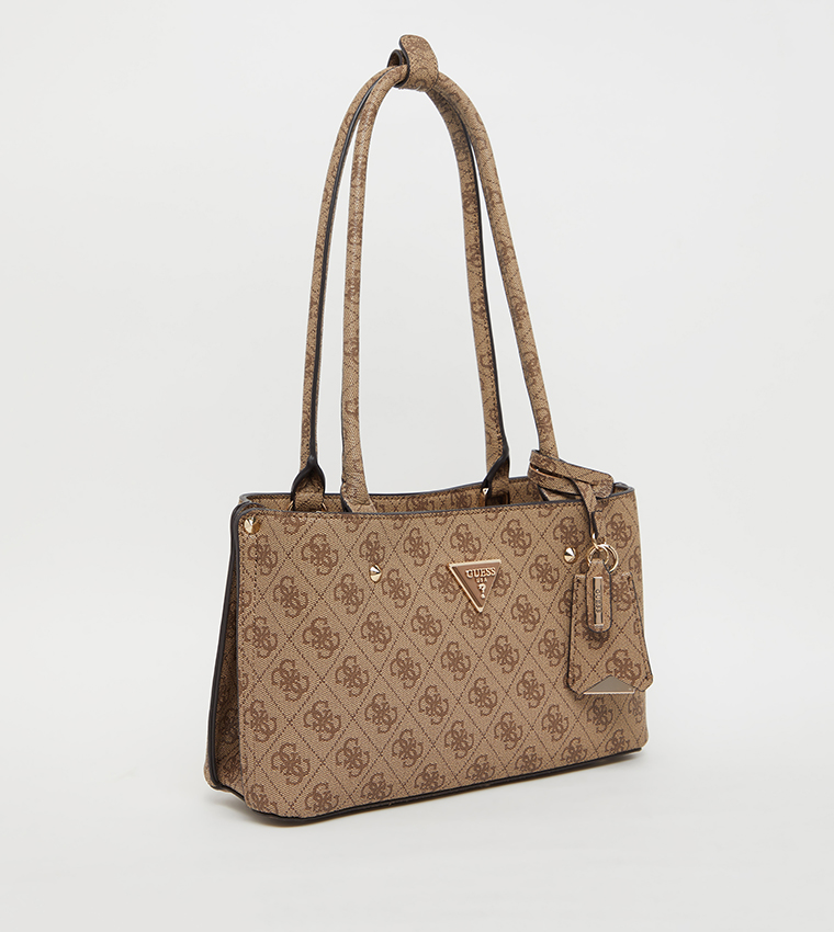 MERIDIAN II Logo Patterned Shoulder Bag