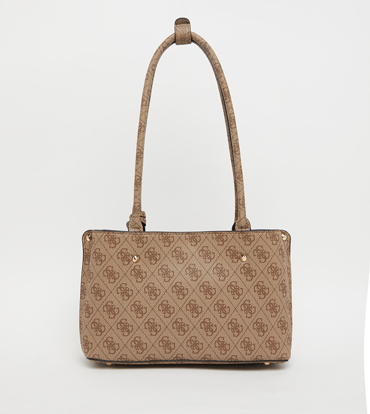 MERIDIAN II Logo Patterned Shoulder Bag