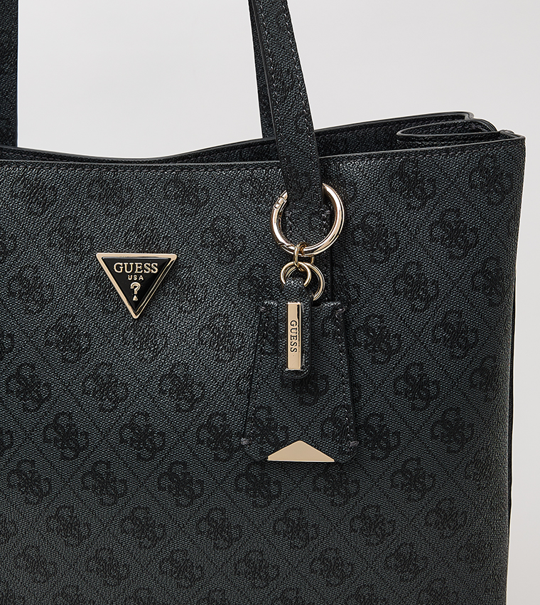 MERIDIAN II GIRLFRIEND Logo Printed Tote Bag