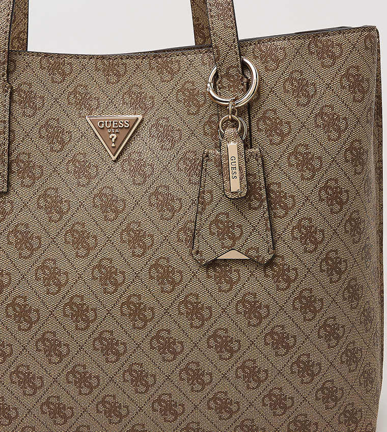 MERIDIAN II GIRLFRIEND Logo Printed Tote Bag