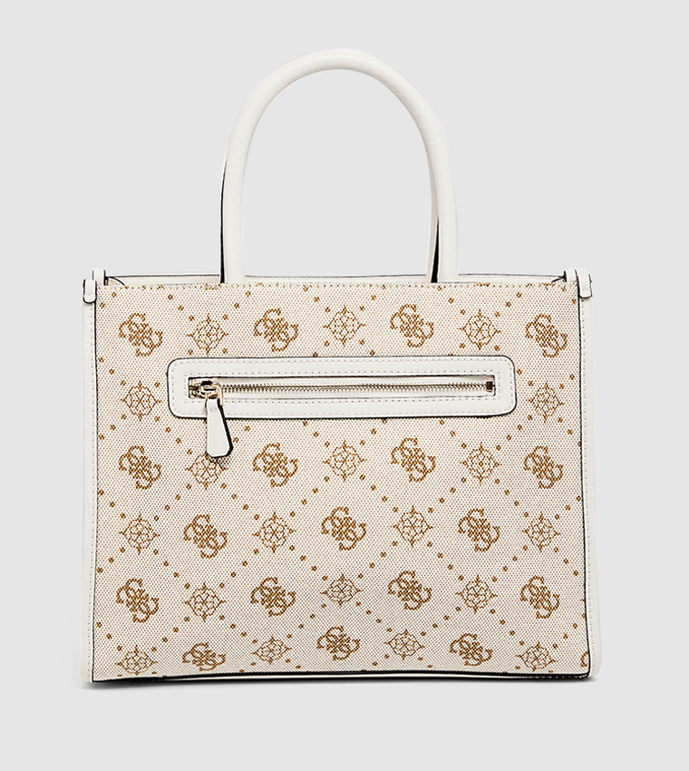 NEDA Monogram Patterned Tote Bag