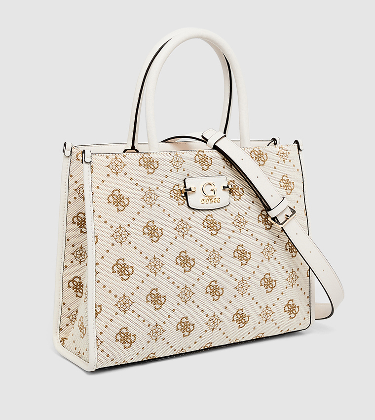 NEDA Monogram Patterned Tote Bag