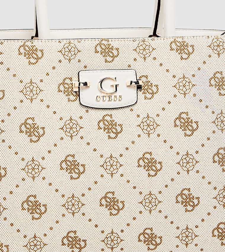 NEDA Monogram Patterned Tote Bag