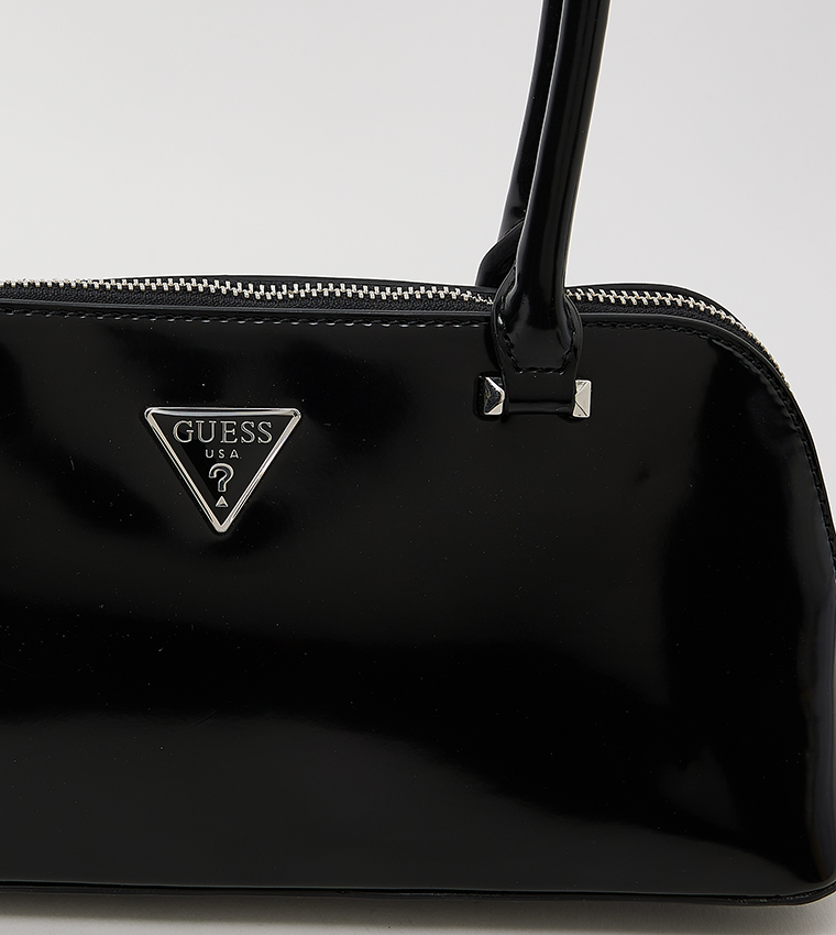 ARNELA Glossy Shoulder Bag