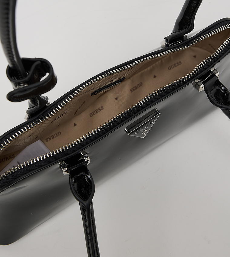 ARNELA Glossy Shoulder Bag