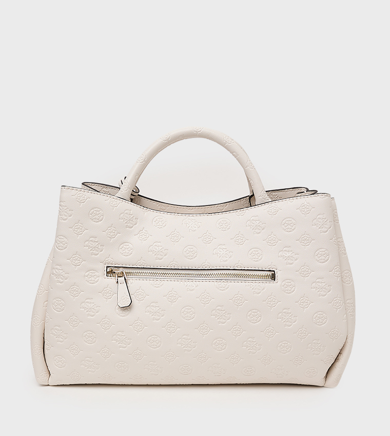 PHOEBE GIRLFRIEND Logo Debossed Handheld Bag