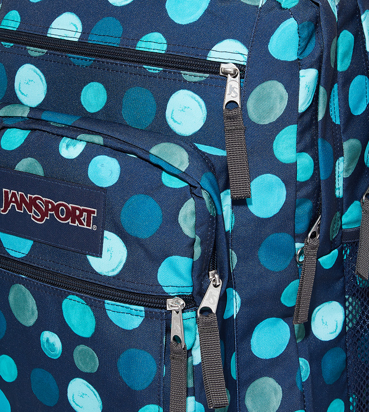 Buy Jansport Polka Dots Zip Closure Backpack In Blue | 6thstreet UAE Buy Jansport Polka Dots Zip Closure Backpack In Blue | 6thstreet UAE