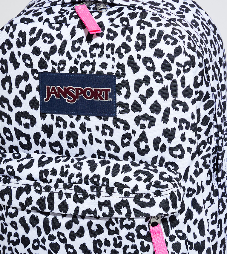 Patterned Zip Closure Backpack