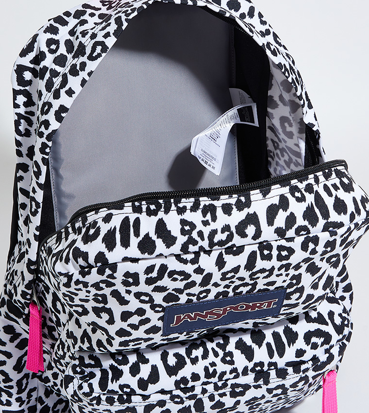 Patterned Zip Closure Backpack