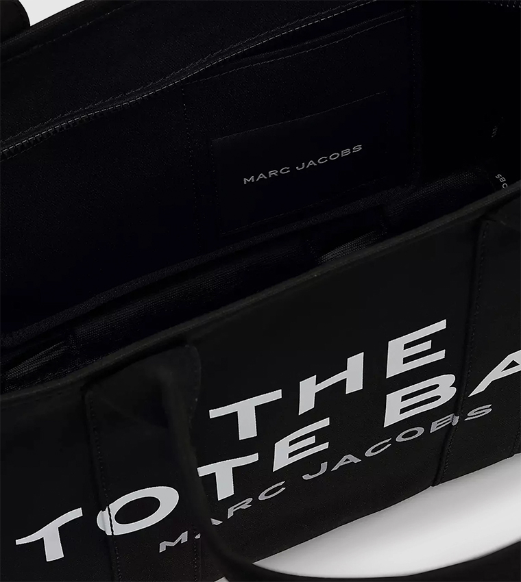 Printed Canvas Large Tote Bag