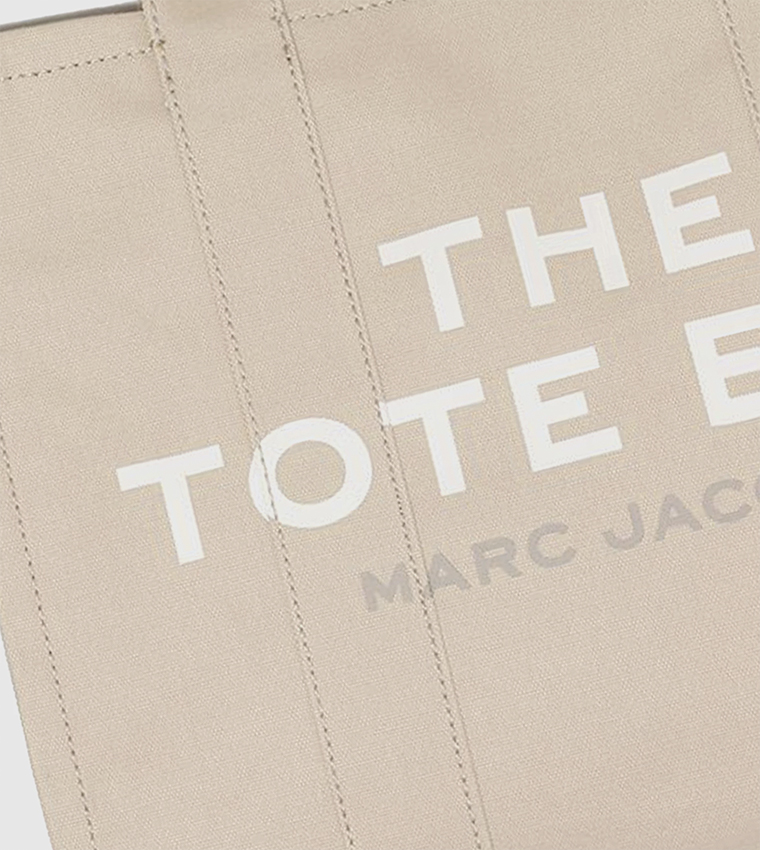 Printed Canvas Large Tote Bag