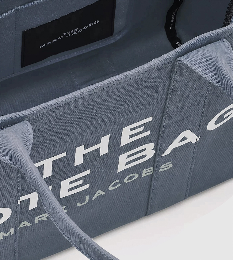 Printed Canvas Large Tote Bag