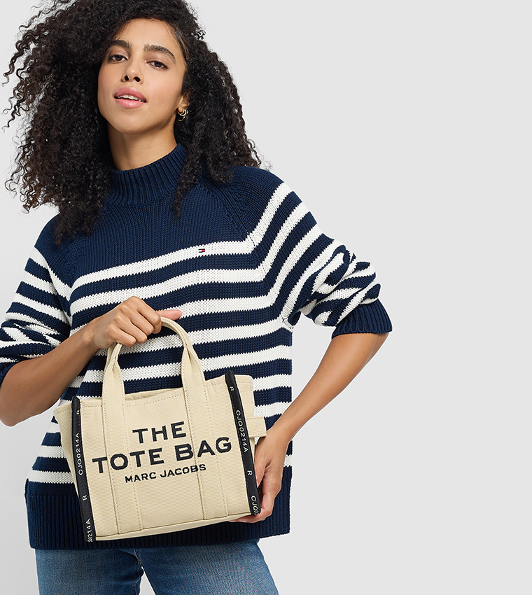 Jacquard Mini Tote Bag