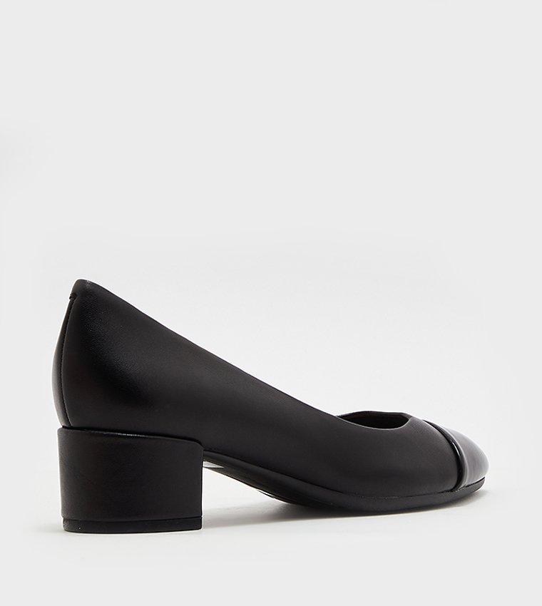 SEAPRICOT Block Heel Pumps